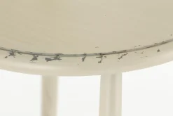 Flamant Claire, Tuinbarstoel, Retro Wit^ Tuinstoelen