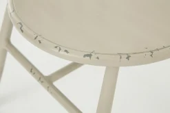 Flamant Claire, Tuinstoel, Retro Wit^ Tuinstoelen