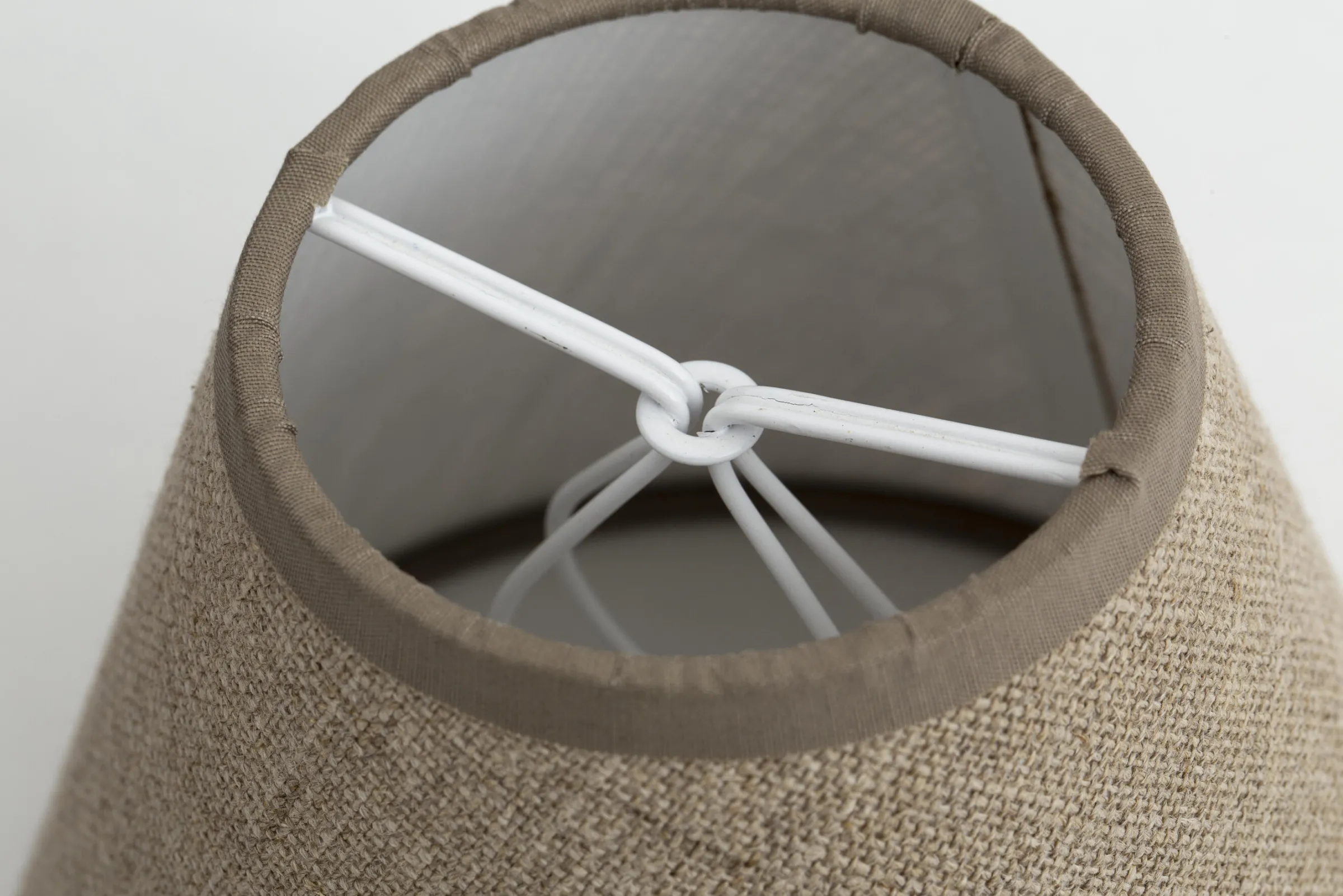 Flamant Clips, Lampenkap, Naturel, Conisch, 14 Cm^ Verlichting