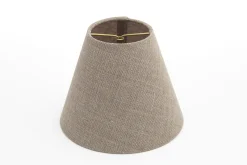 Flamant Clips, Lampenkap, Naturel En Grijs, Conisch, 14 Cm^ Verlichting