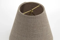 Flamant Clips, Lampenkap, Naturel En Grijs, Conisch, 14 Cm^ Verlichting