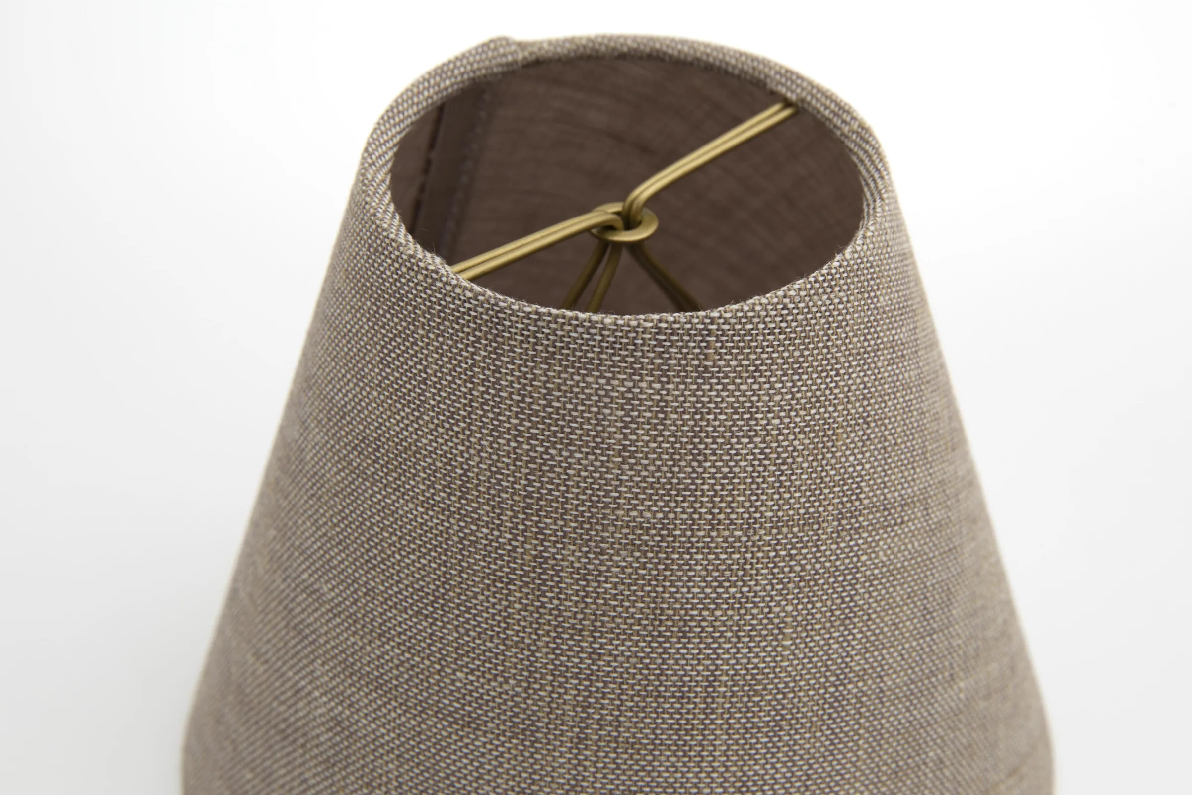 Flamant Clips, Lampenkap, Naturel En Grijs, Conisch, 14 Cm^ Verlichting