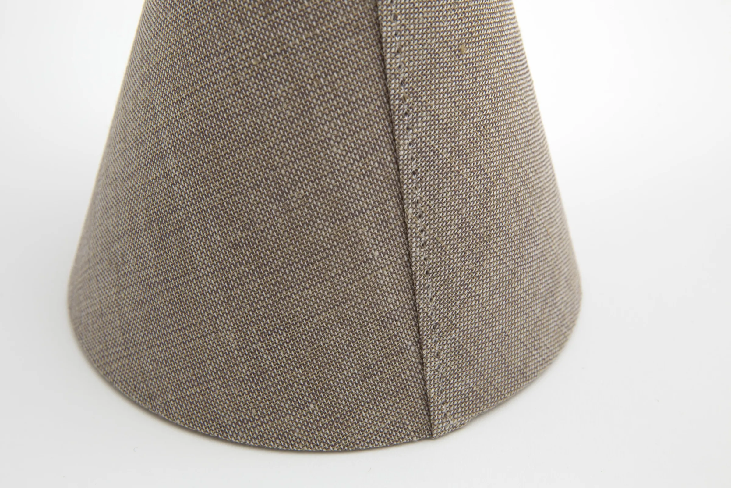 Flamant Clips, Lampenkap, Naturel En Grijs, Conisch, 14 Cm^ Verlichting