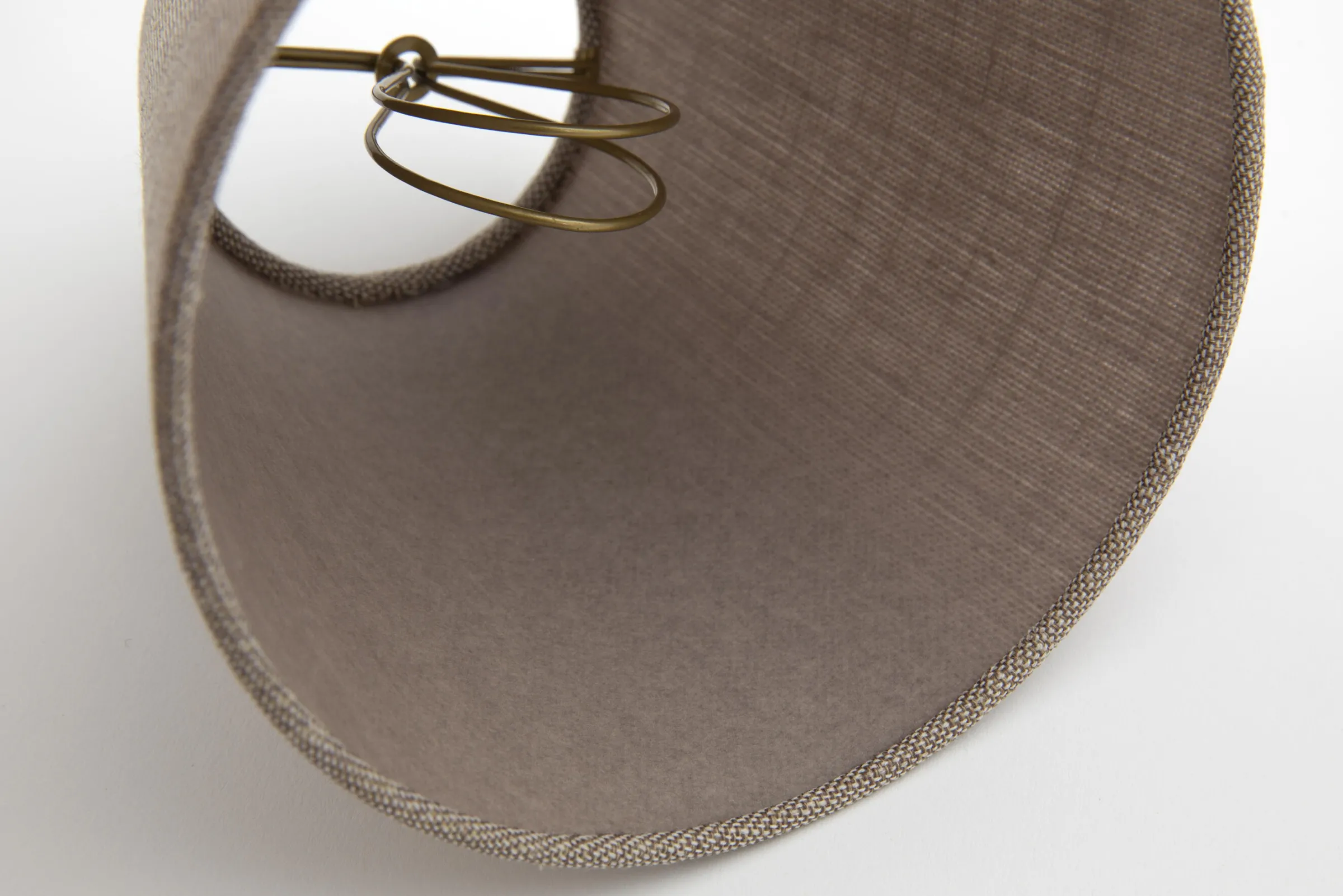 Flamant Clips, Lampenkap, Naturel En Grijs, Conisch, 14 Cm^ Verlichting