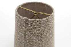 Flamant Clips, Lampenkap, Naturel En Grijs, Cilinder, 10 Cm^ Verlichting