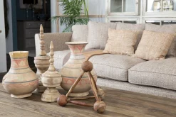 Flamant Corby, Kegel, Hout, L^ Decoratie