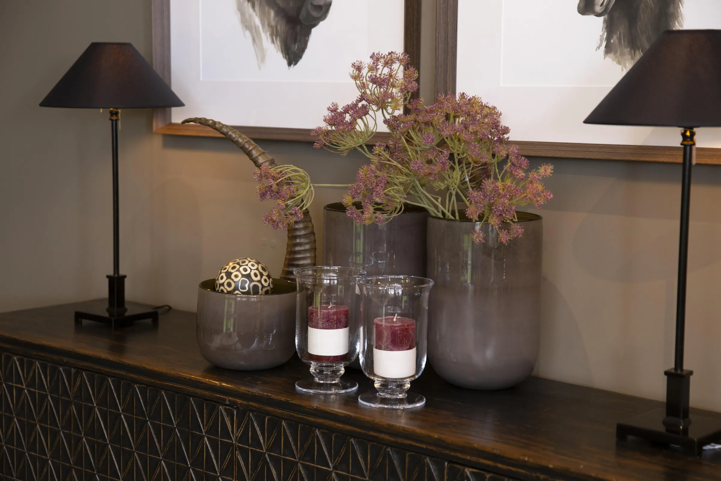 Flamant Cordelia, Windlicht, Glas^ Decoratie