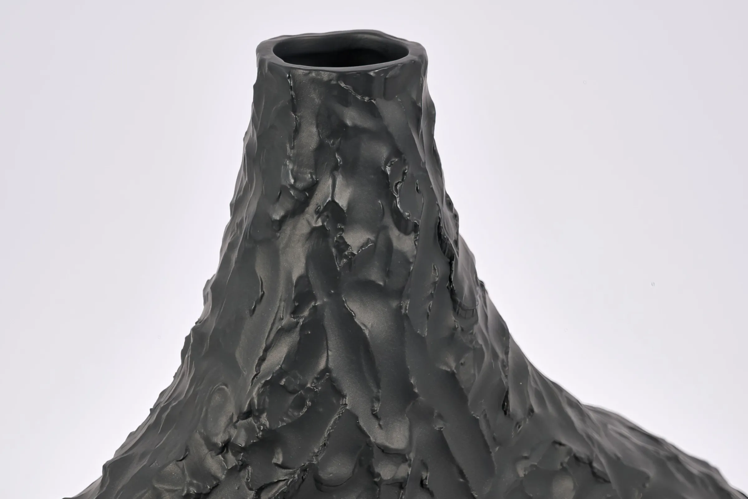 Flamant Corralee, Vaas, Keramiek, Zwart, L^ Decoratie