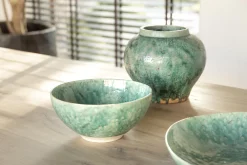 Flamant Cresta, Serveerbord, Keramiek, Turkoois, Ovaal^ Borden, Borden En Kommen