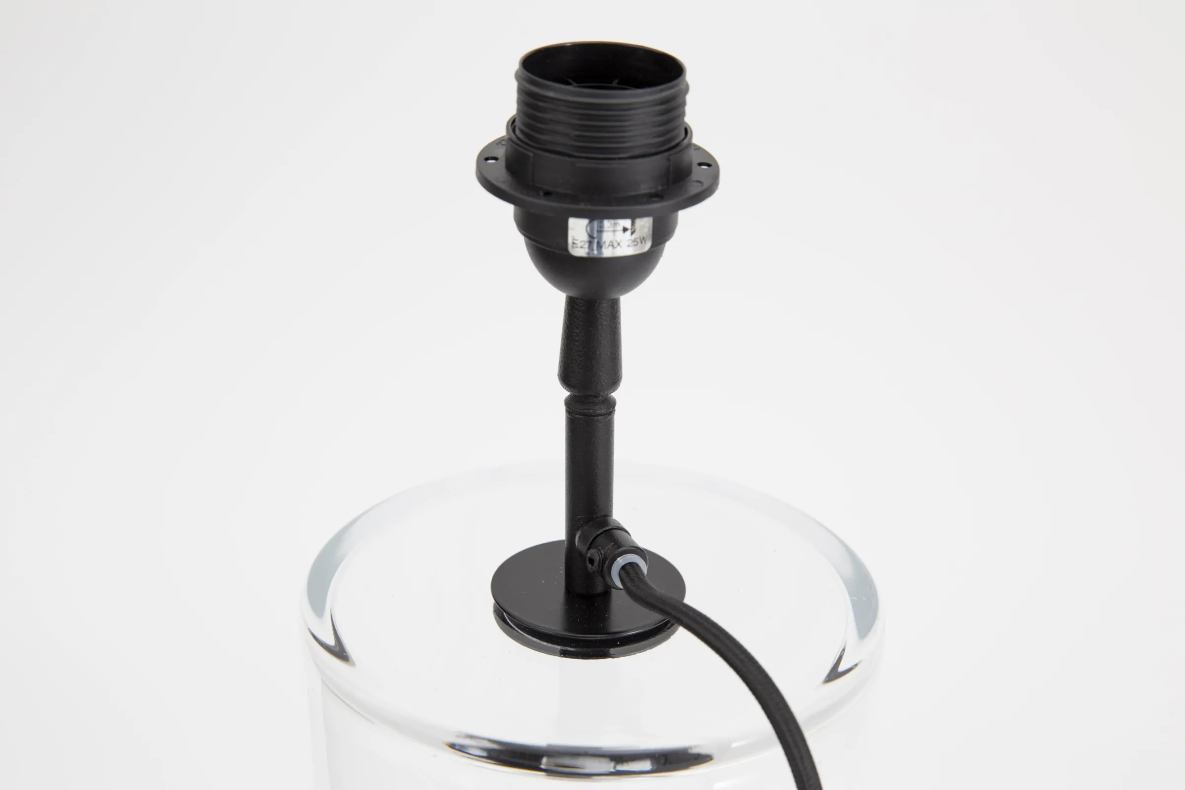 Flamant Cypri, Tafellamp, Glas, Zwart, S^ Verlichting