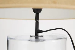 Flamant Cypri, Tafellamp, Glas, Zwart, L^ Verlichting