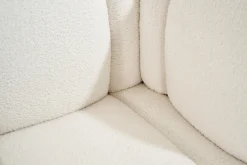 Flamant Dallas, Bank, Wit, Boucle, 3-Zitsbank^ Banken