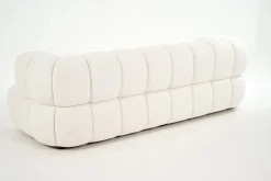 Flamant Dallas, Bank, Wit, Boucle, 3-Zitsbank^ Banken