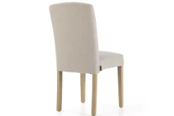 Flamant Dalya, Stoel, Berken, Gebroken Wit Linnen^ Stoelen