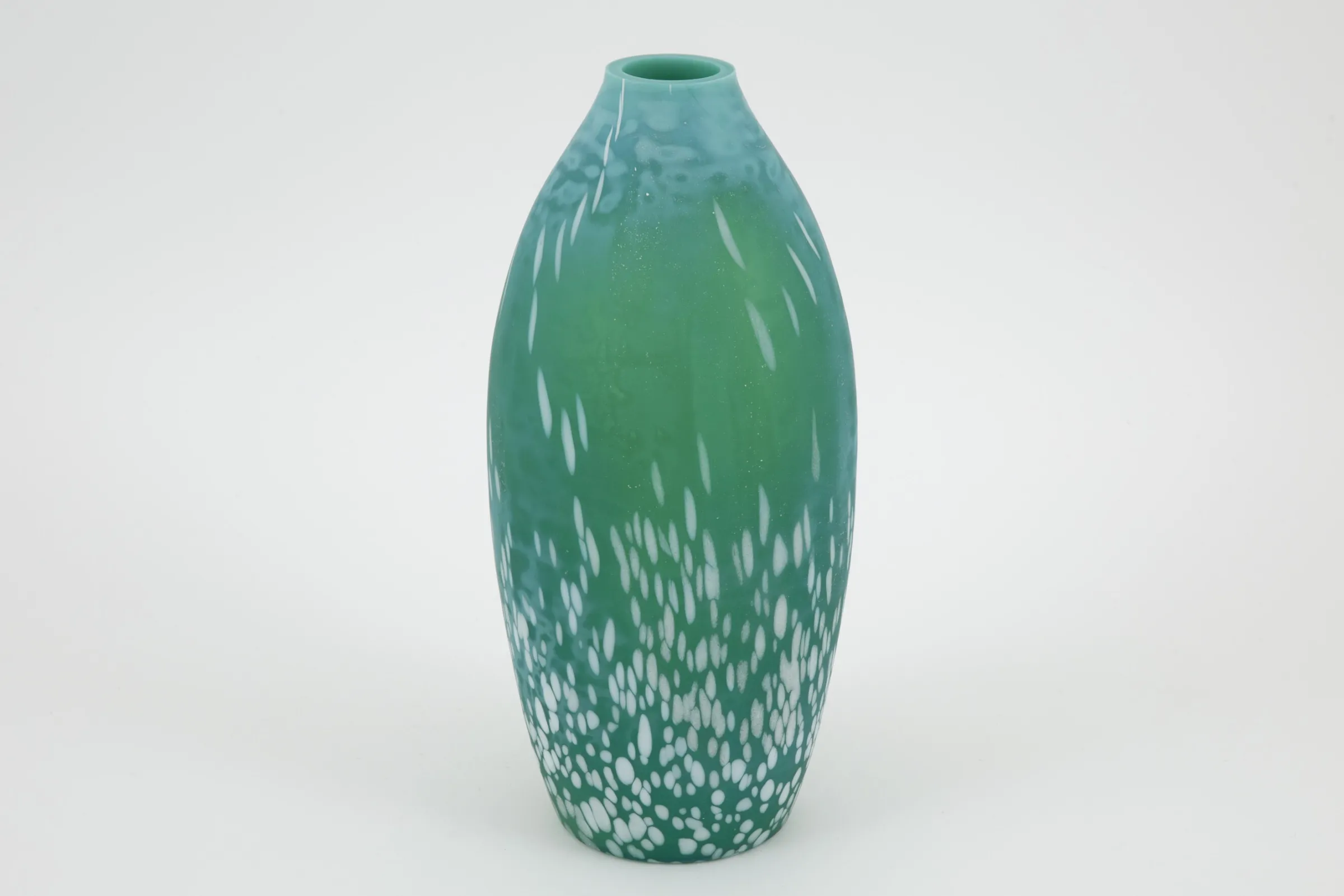 Flamant Dego, Vaas, Glas, Turkoois, S^ Decoratie