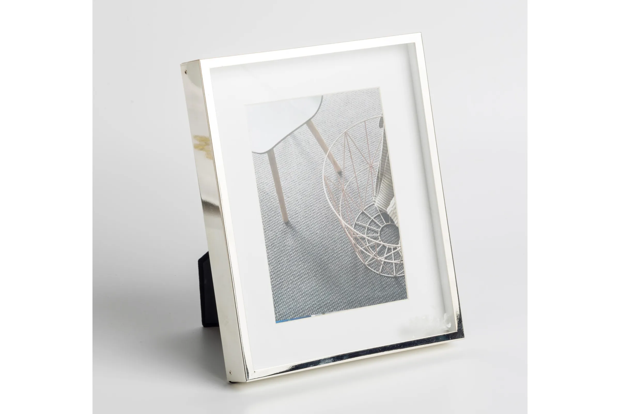 Flamant Dozen, Fotolijst, Verzilverd En Gelakt, 13X18^ Decoratie