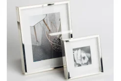 Flamant Dozen, Fotolijst, Verzilverd En Gelakt, 8X8^ Decoratie