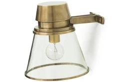 Flamant Edwardo, Wandlamp, Antiek Messing^ Verlichting