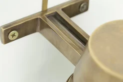 Flamant Edwardo, Wandlamp, Antiek Messing^ Verlichting