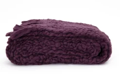 Flamant Einstein, Geruit, Paars^ Huishoudelijke Textiel