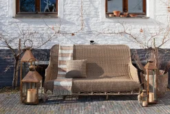 Flamant Ellis, Lantaarn, Ijzer En Glas, Roest, Xl^ Decoratie