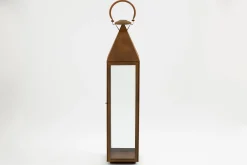 Flamant Ellis, Lantaarn, Ijzer En Glas, Roest, Xl^ Decoratie