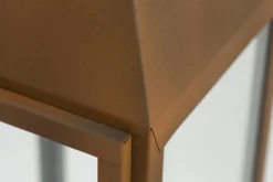 Flamant Ellis, Lantaarn, Ijzer En Glas, Roest, Xl^ Decoratie