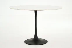 Flamant Fano, Eettafel, Rond, Wit Marmer^ Eettafels