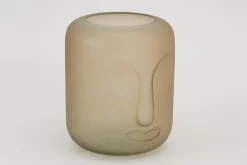 Flamant Fefy, Vaas, Glas, Rook^ Decoratie