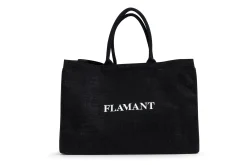 Flamant Tas, Boodschappentas, Jute, Zwart^ Moederdag
