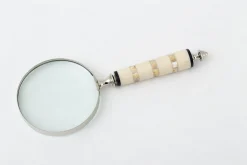 Flamant Flores, Vergrootglas, Hars/Nikkel^ Decoraties