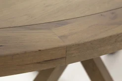 Flamant Forino, Eettafel, Verweerd Eiken, 210 Cm, Model 2^ Eettafels