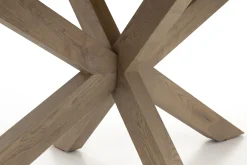 Flamant Forino, Eettafel, Verweerd Eiken, 210 Cm, Model 2^ Eettafels