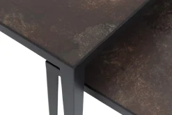 Flamant Georgion, Bijzettafel, Vierkant, Set Van 2^ Koffie Tafels