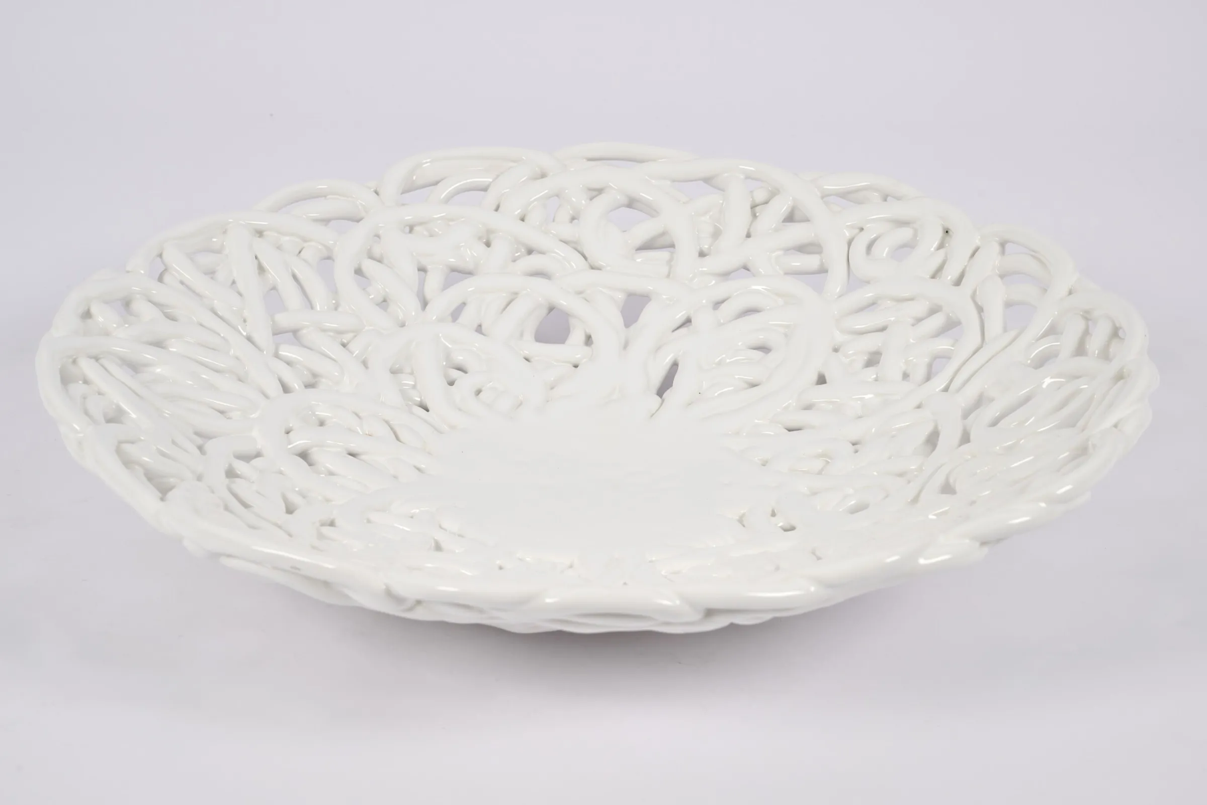 Flamant Grace, Kom, Keramiek, Wit^ Decoratie