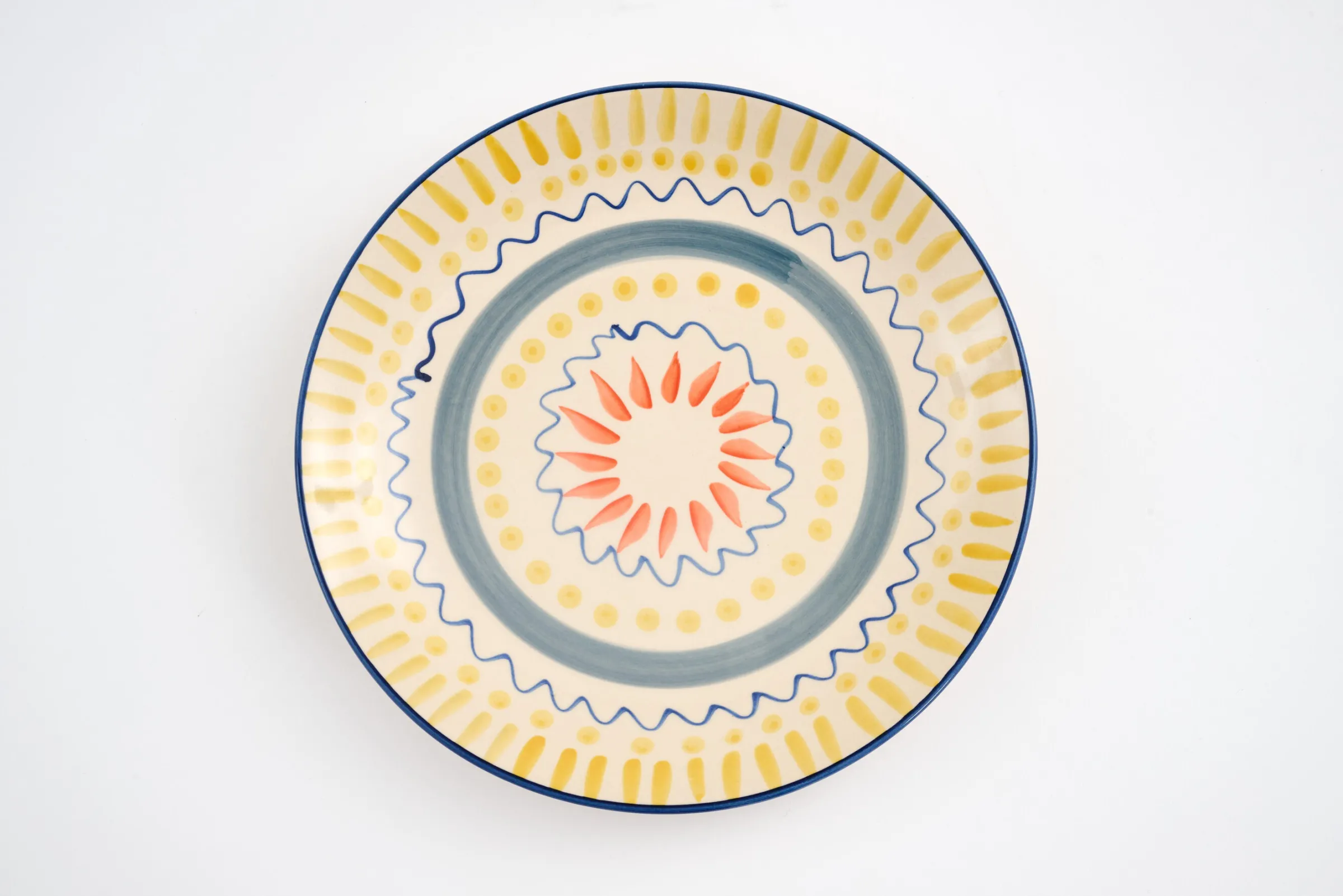 Flamant Hadera, Bord, 27 Cm, Multi, Model 2^ Borden, Borden En Kommen