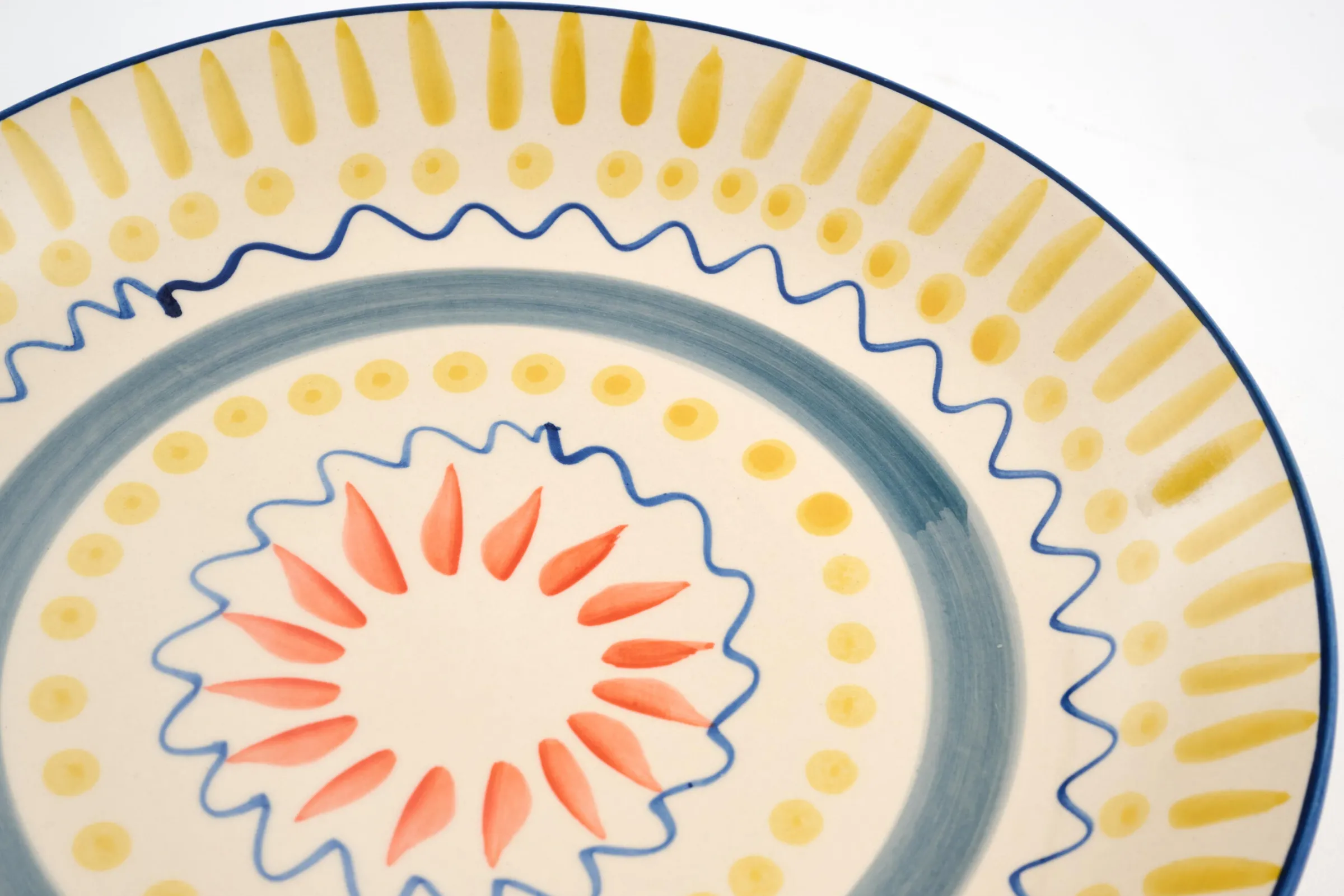 Flamant Hadera, Bord, 27 Cm, Multi, Model 2^ Borden, Borden En Kommen