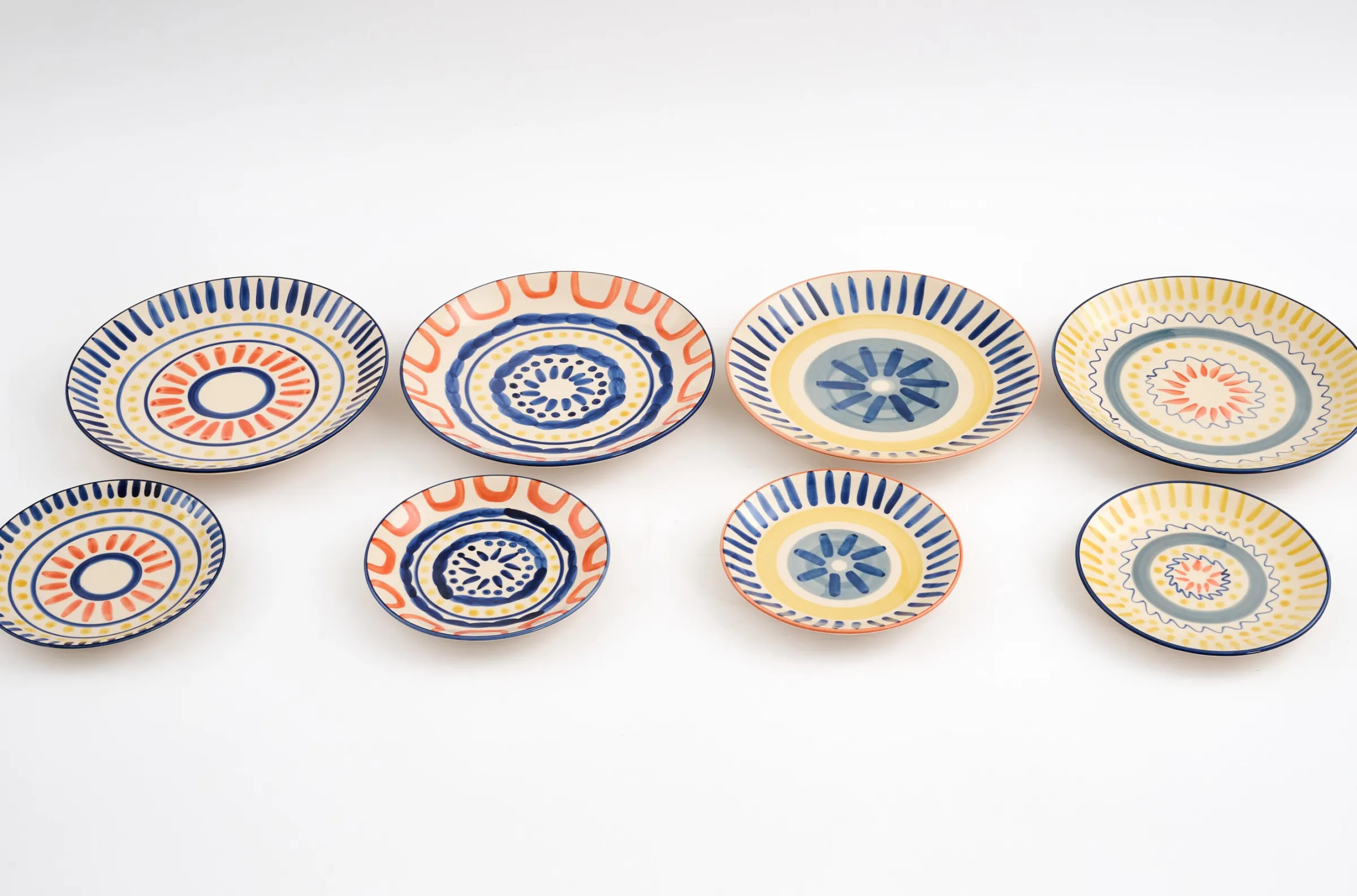 Flamant Hadera, Bord, 27 Cm, Multi, Model 2^ Borden, Borden En Kommen