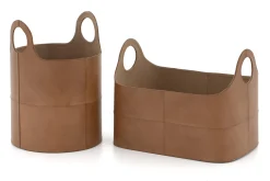 Flamant Hanan, Mand, Leer, Rond^ Decoratie