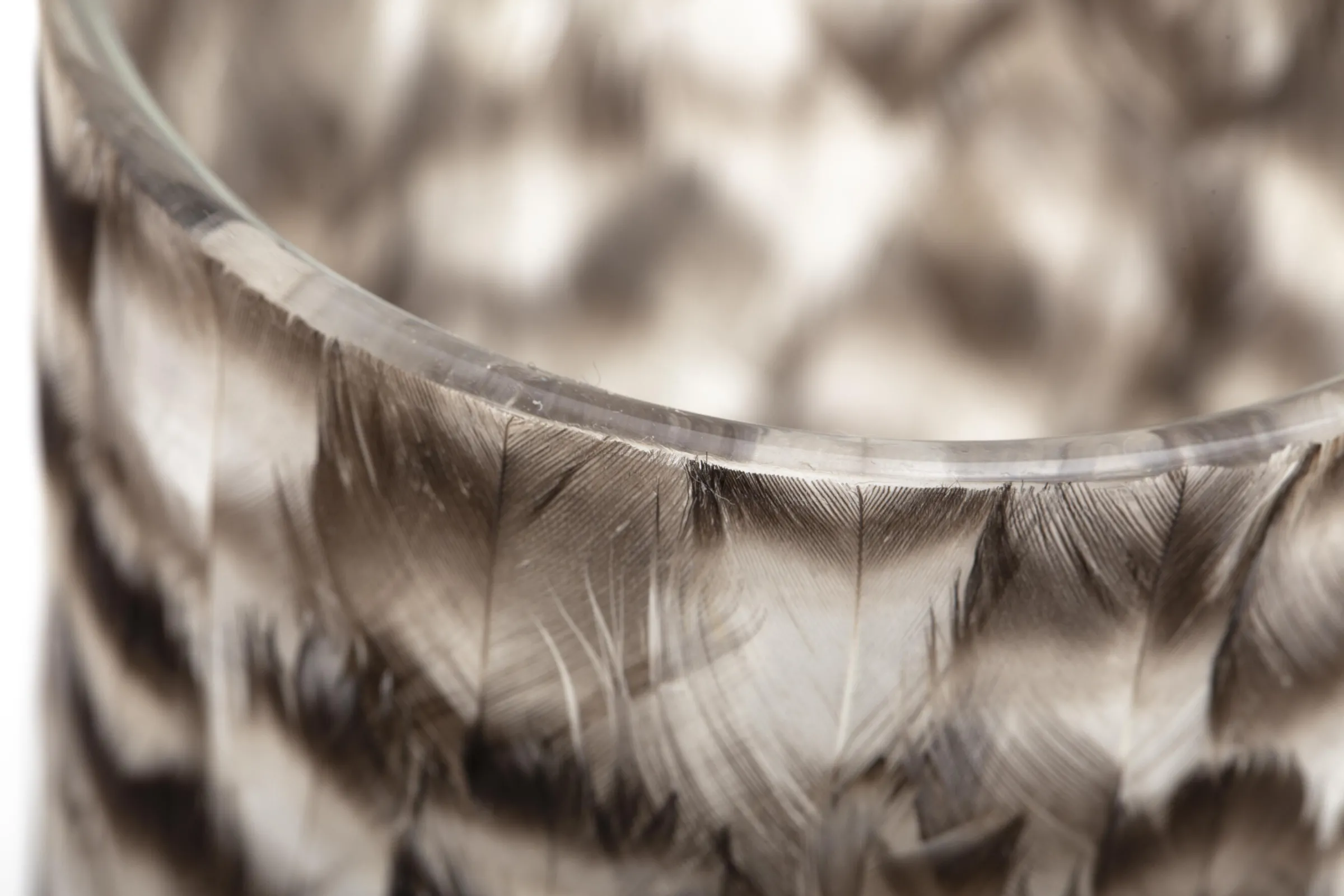 Flamant Hannigan, Theelichthouder, Veren, L^ Decoratie