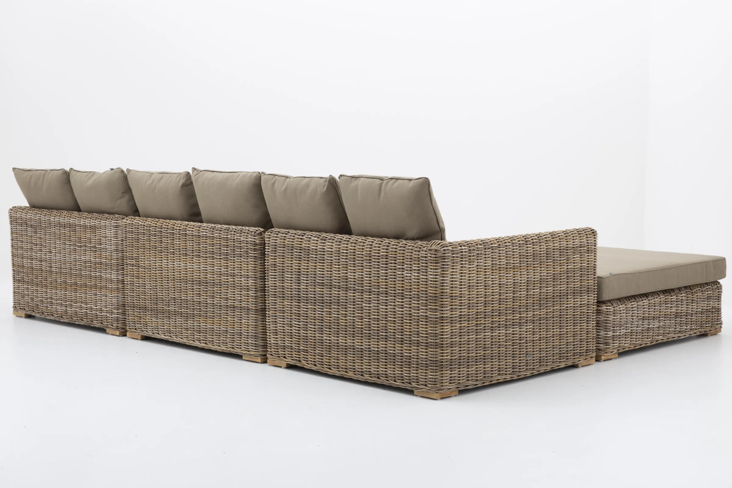 Flamant Hills, Tuinbank, Met Kussen + Poef^ Banken