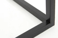 Flamant Isaac, Standaard, Metaal, Zwart, H 55 Cm^ Koffie Tafels