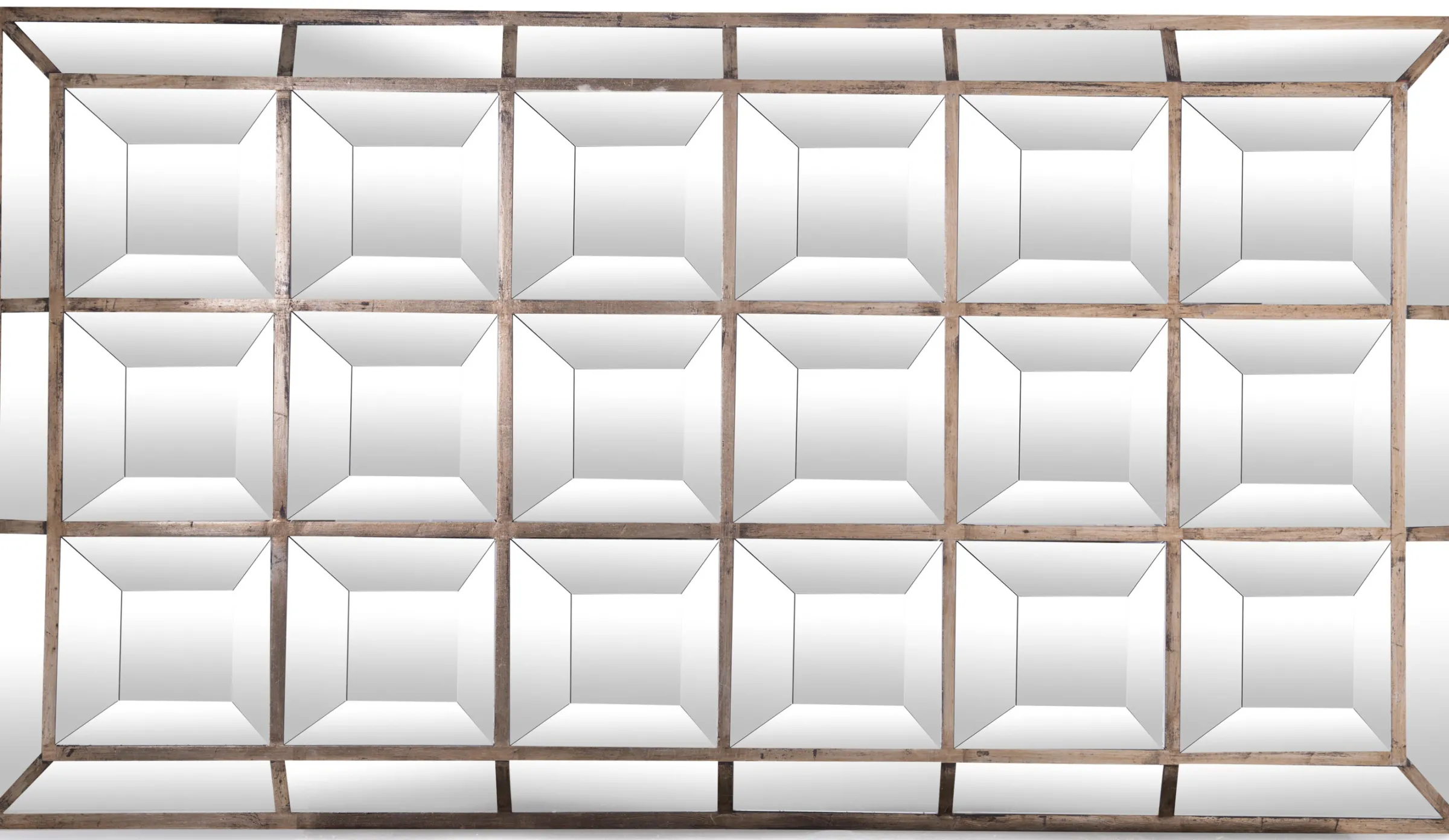 Flamant Javier, Spiegel, Accent, Rand Goud^ Decoratie