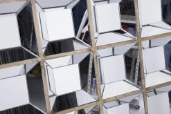 Flamant Javier, Spiegel, Accent, Rand Goud^ Decoratie