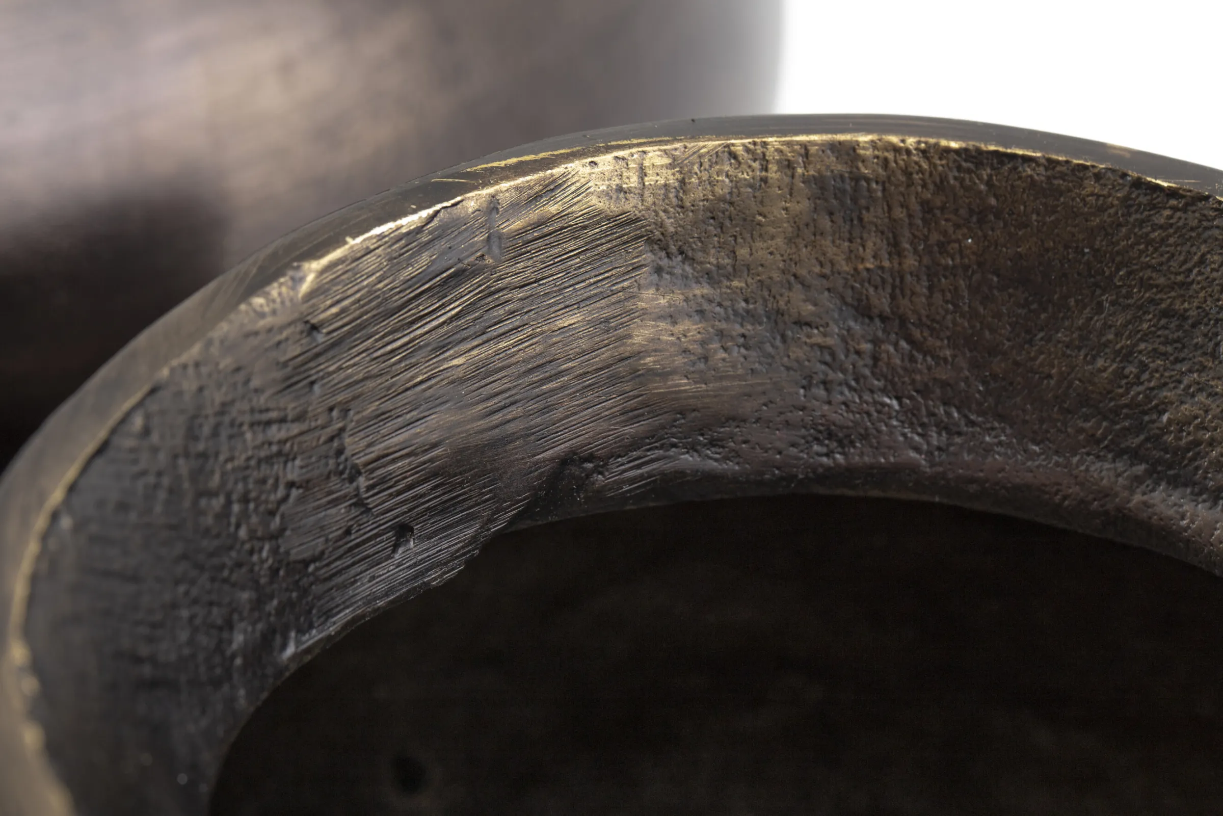 Flamant Jeddo, Vaas, Metaal, Zwart, L^ Decoratie