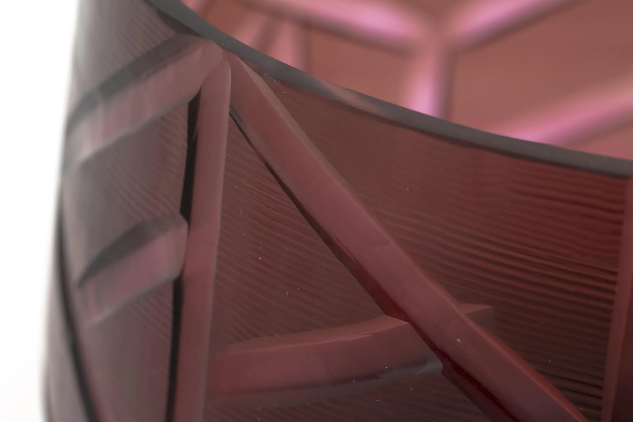 Flamant Jelger, Kom, Glas, Rook/Mauve, L^ Decoratie