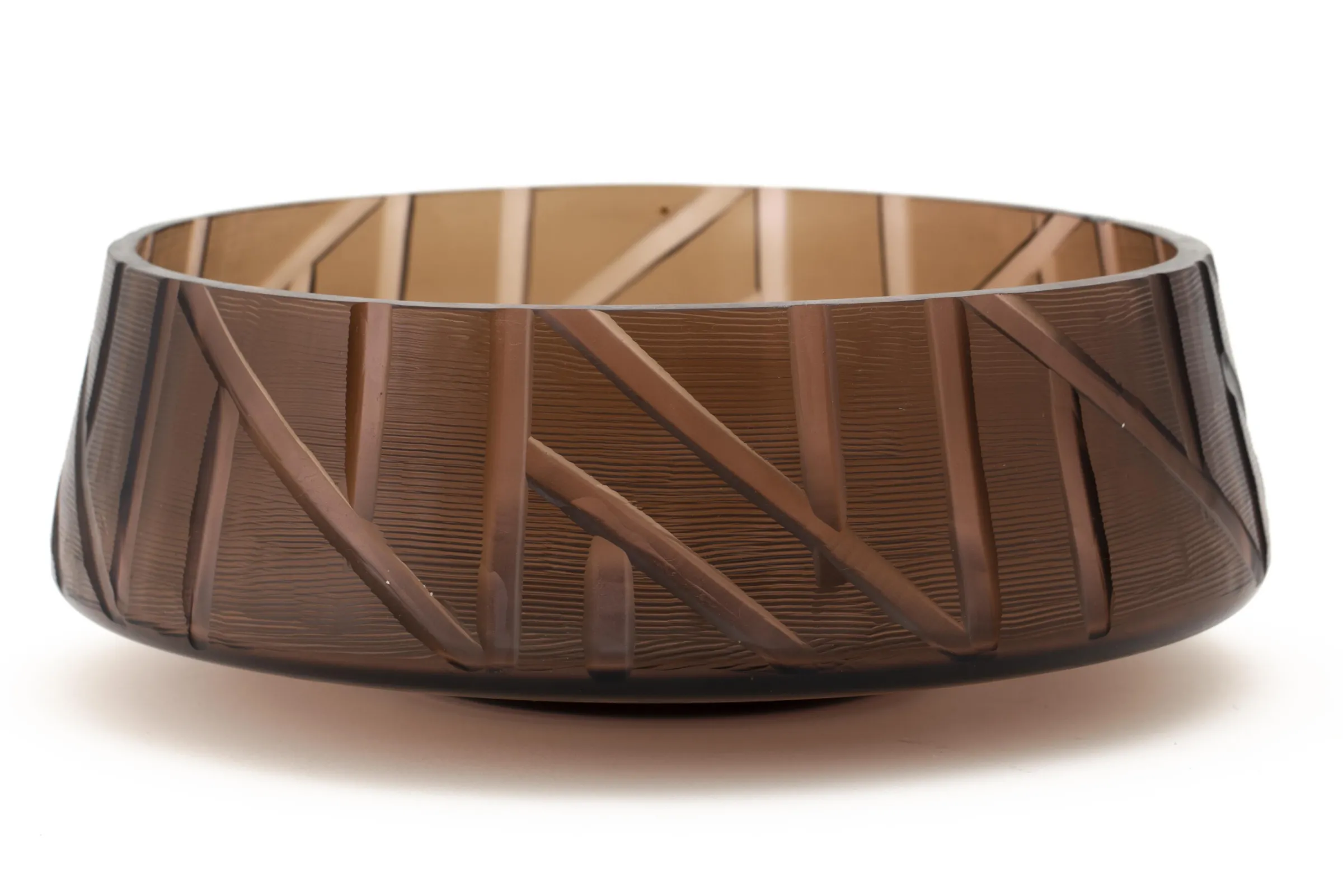 Flamant Jelger, Kom, Glas, Rook/Mauve, S^ Decoratie