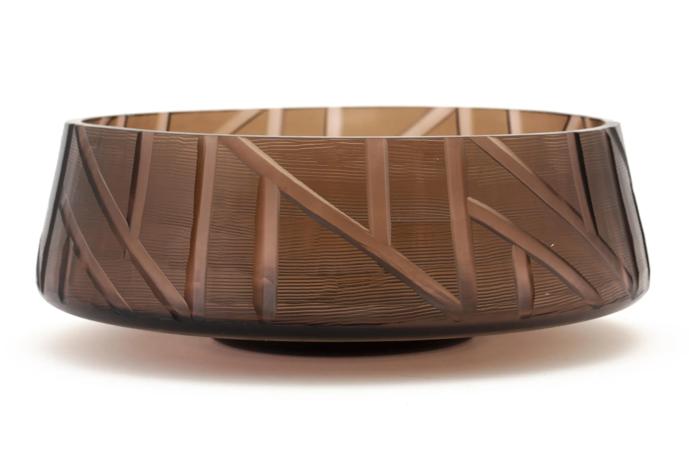 Flamant Jelger, Kom, Glas, Rook/Mauve, S^ Decoratie