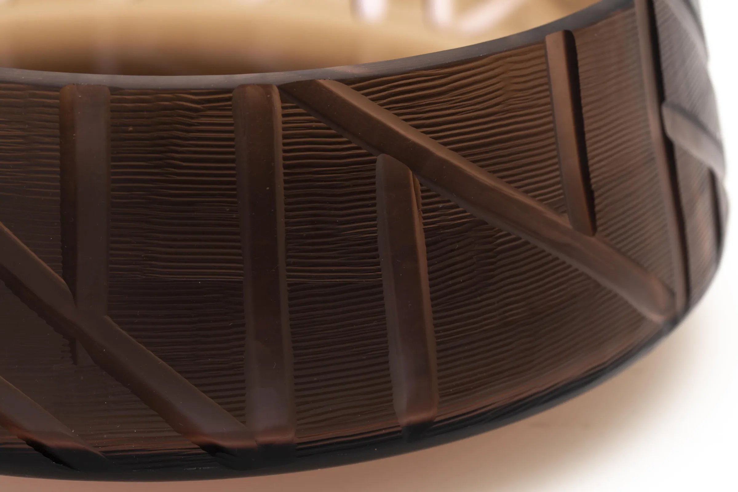 Flamant Jelger, Kom, Glas, Rook/Mauve, S^ Decoratie