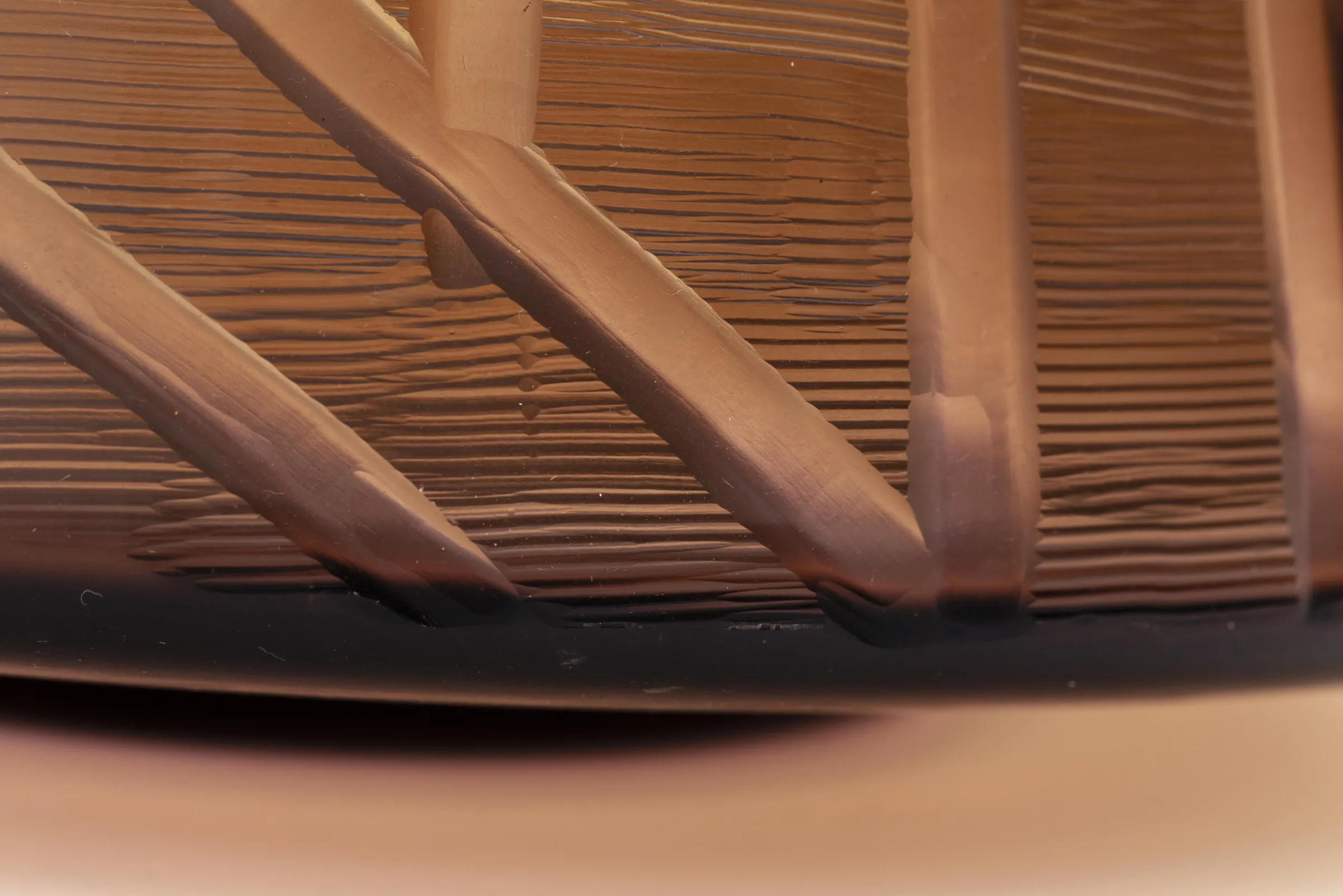 Flamant Jelger, Kom, Glas, Rook/Mauve, S^ Decoratie